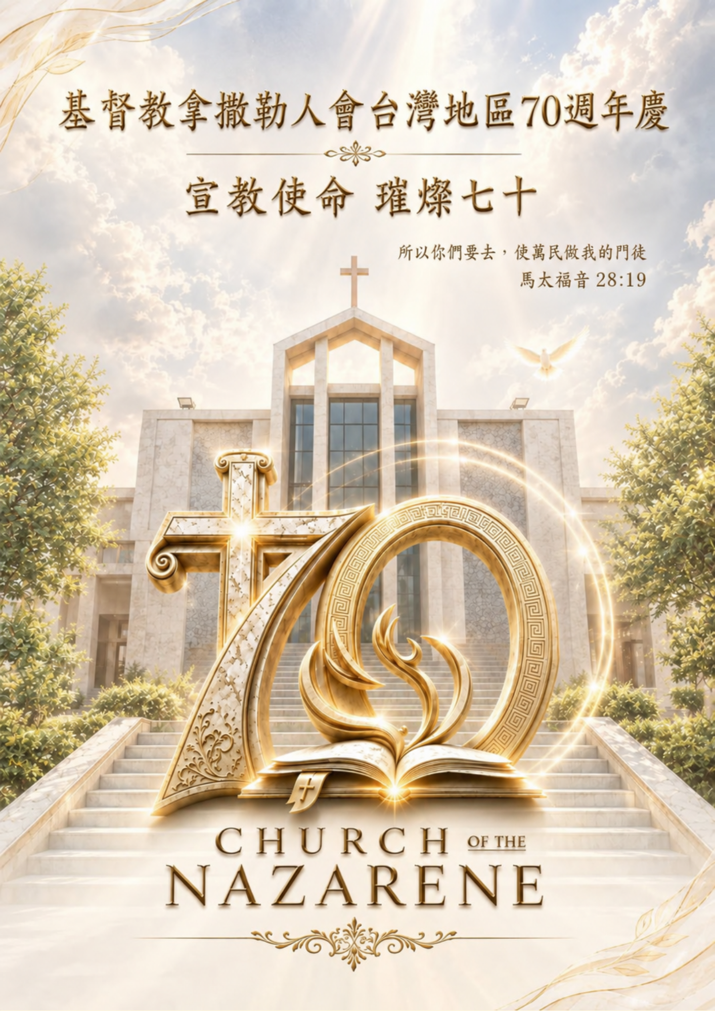 70週年慶典程序單 - 封面